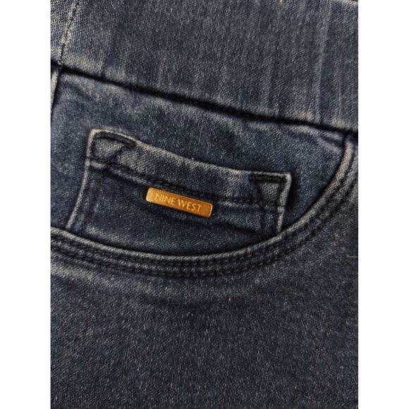 Nine West Womens Size 6 Heidi Pull-On Skinny Jeans Jeggings - Picture 9 of 10